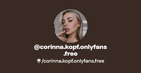 Corinna Kopf Topless Nudes Leaked. Corinna Kopf is an ThotsLife model with more than 5 million followers. She recently started her own 0nlyfans where she posts implicit nudes and sexy pictures of herself. Big Tits Corinna Kopf Corinna Kopf Hot Corinna Kopf Leaked Corinna Kopf Naked Corinna Kopf Nude Corinna Kopf Nude Photos Corinna Kopf Nudes ...